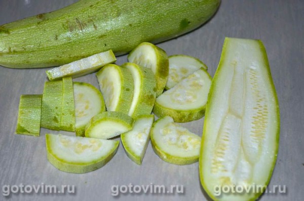 Летний компот из молодых кабачков с лимоном