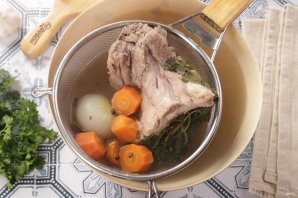 Борщ с картофелем