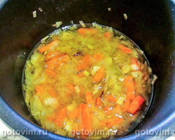 Перловая каша с утиным мясом и зирой в мультиварке Перловая каша с утиным мясом и зирой в мультиварке