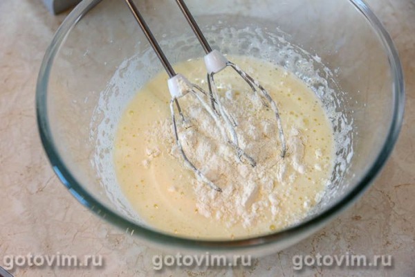 Цветаевский пирог с малиной