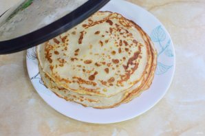 Блины на молоке