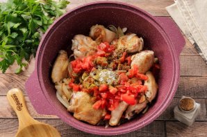 Чахохбили из курицы Чахохбили из курицы