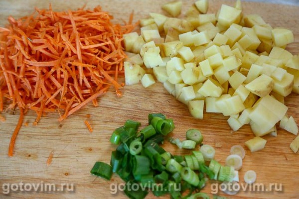 Суп с рыбными фрикадельками
