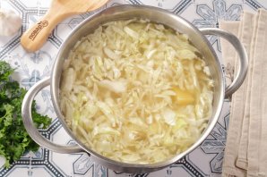 Борщ с картофелем