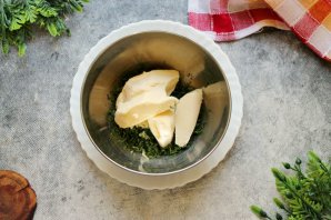 Рецепт чесночного масла сливочного