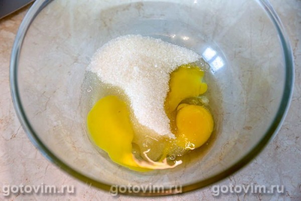 Цветаевский пирог с малиной