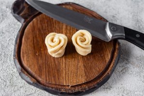 Творожное печенье с сахаром Творожное печенье с сахаром