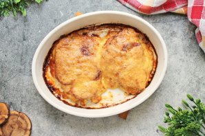 Мясо по-французски с помидорами и сыром Мясо по-французски с помидорами и сыром