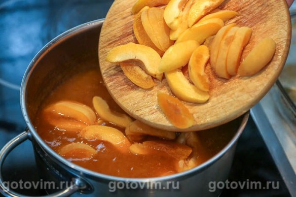 Абрикосовый джем с лимоном