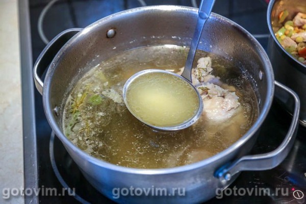 Мясной суп с пшеничной крупой «Артек» Мясной суп с пшеничной крупой «Артек»