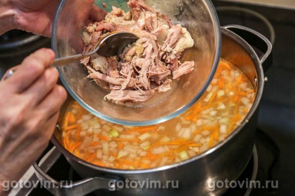 Мясной суп с пшеничной крупой «Артек» Мясной суп с пшеничной крупой «Артек»