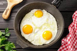 Яичница с сыром Яичница с сыром