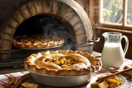 Пирог с яблоками post thumbnail image