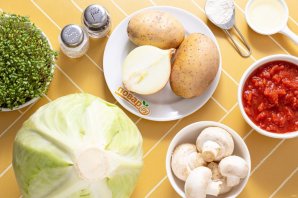 Постные голубцы с картошкой Постные голубцы с картошкой