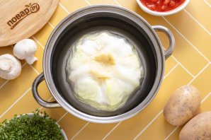 Постные голубцы с картошкой Постные голубцы с картошкой