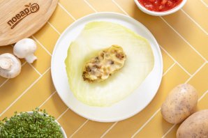 Постные голубцы с картошкой Постные голубцы с картошкой
