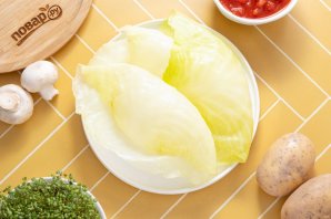 Постные голубцы с картошкой Постные голубцы с картошкой