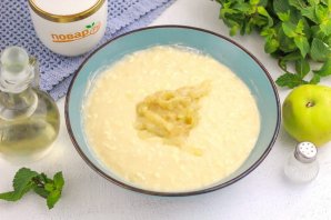 Яблочно-творожные оладьи