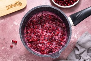 Брусничное варенье