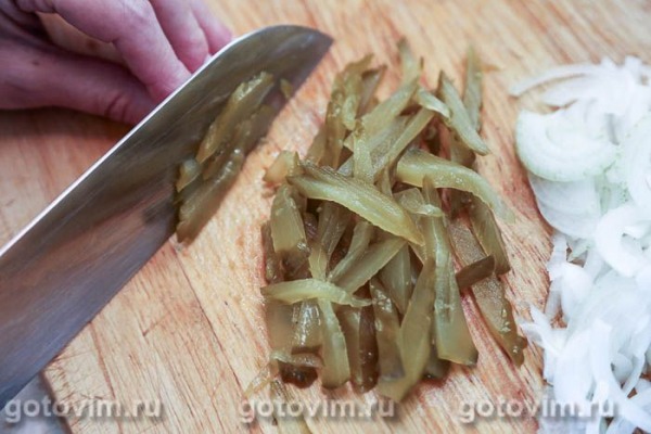 Бефстроганов из говядины с грибами Бефстроганов из говядины с грибами
