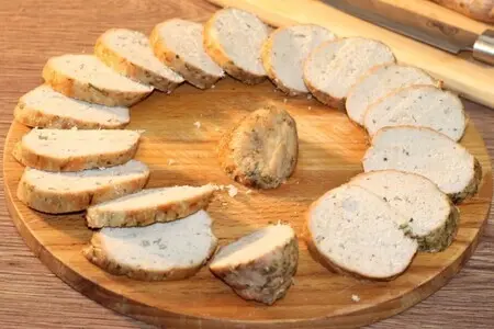 Рецепт домашней колбасы с шампиньонами