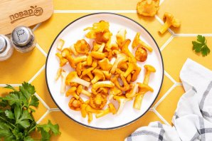 Суп из лисичек