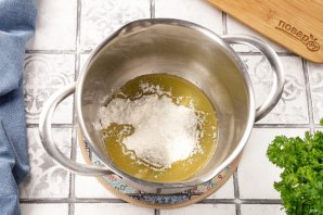 Запеканка с фаршем под соусом Бешамель Запеканка с фаршем под соусом Бешамель