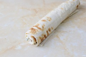 Лаваш с красной рыбой