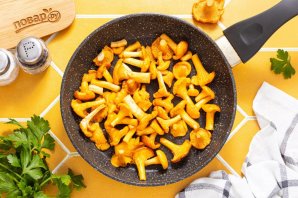 Суп из лисичек