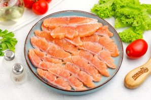 Засолка лосося