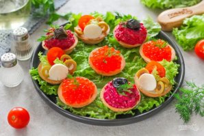 Тарталетки с начинкой