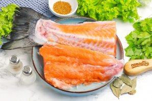 Засолка лосося