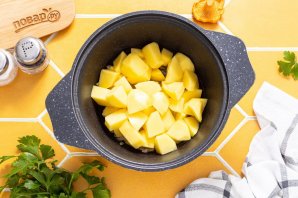 Суп из лисичек