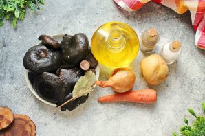 Суп с груздями