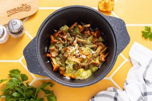 Суп из лисичек