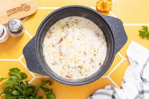 Суп из лисичек