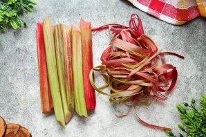 Настойка из ревеня