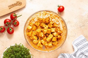 Тофу в аэрогриле