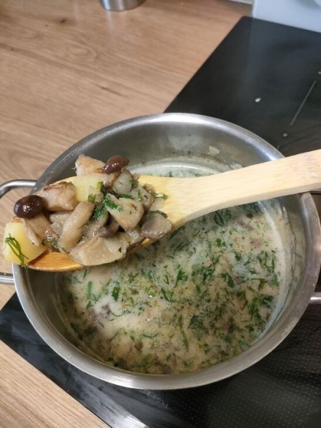 Кулайда - чешский грибной суп Кулайда - чешский грибной суп