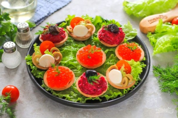 Тарталетки с начинкой post thumbnail image