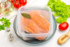 Засолка лосося