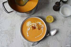 Суп-пюре с грушей