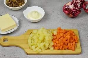 Салат с гранатом