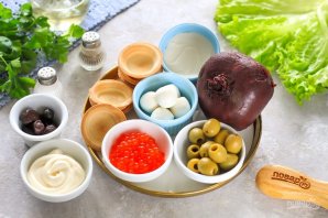 Тарталетки с начинкой