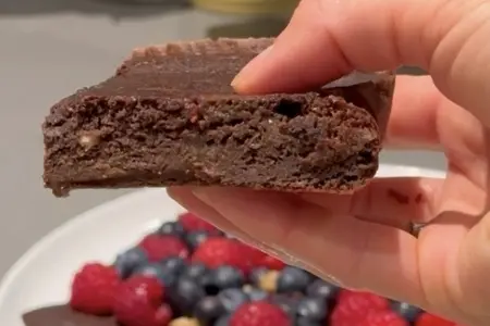 Шоколадный брауни из кабачка