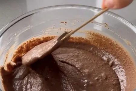 Шоколадный брауни из кабачка