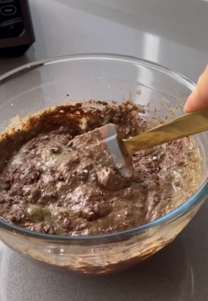 Шоколадный брауни из кабачка
