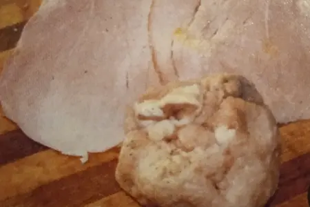 Закуска "мясной цветок" Закуска "мясной цветок"