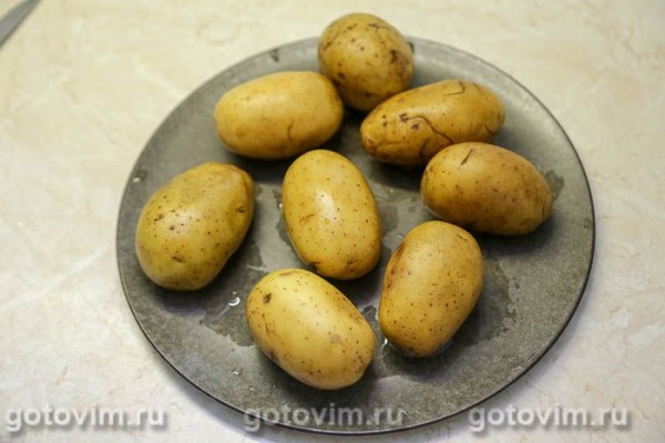 Картофель в микроволновке Картофель в микроволновке