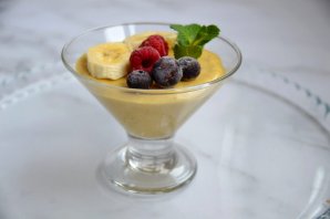 Банановое желе